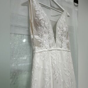 Lilian West wedding gown